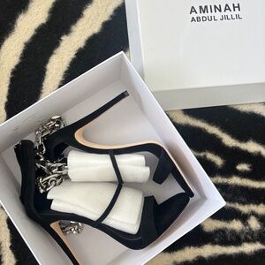 High heels with chain brand new